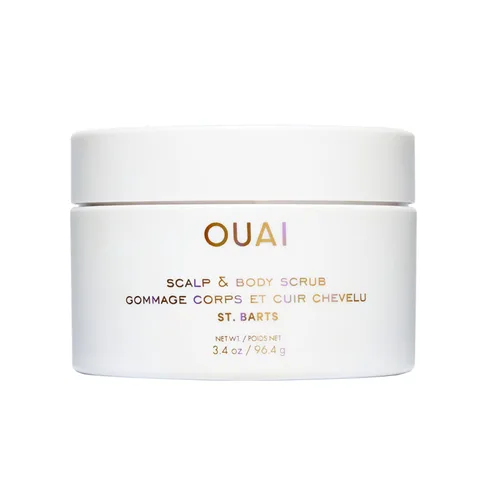 Miniatura 13 de OUAI St. Barts - Exfoliante corporal con mezcla de azúcar y aceite de coco para piel suave e hidratada, exfoliante suave para eliminar