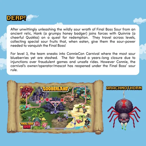 Miniatura 6 de Final Boss - Caramelos ácidos, naturales, de arándanos agrios secos, sin colores artificiales, saludable, bajo en calorías, para niños y adultos