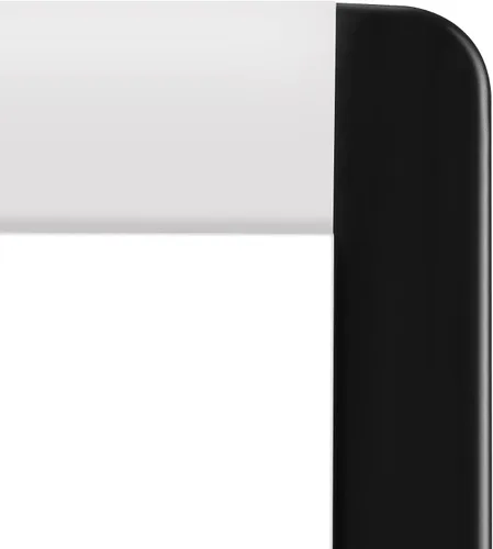 Miniatura 3 de Amazon Basics Combo de pizarra blanca magnética rectangular y tablero de corcho para el hogar, la oficina y el aula, marco de plástico/aluminio