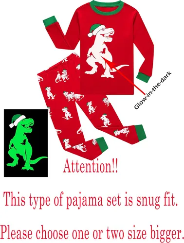 Miniatura 2 de Family Feeling Conjunto de pijama de 2 piezas para niños y niños pequeños 100 algodón