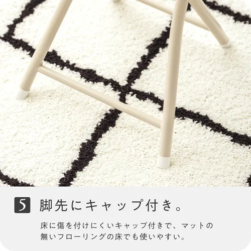 Miniatura 8 de Takeda Corporation OT-51BE Silla plegable, silla, taburete, silla de cocina, marrón claro