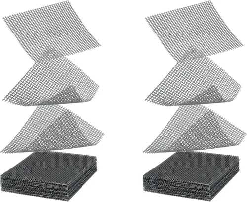 Miniatura 9 de Almohadillas de Malla para Agujeros de Macetas Pantallas de Malla de Drenaje para Bonsái 50 Paquetes de 2 Pulgadas Redondas, 50 Pcs