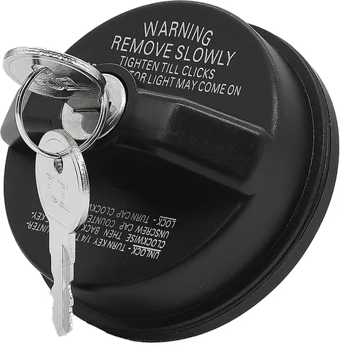 Fokes Tapa de Combustible con Cierre, Tapa de Combustible con Cerradura Compatible con 4Runner Tacoma Tundra Acura Honda CRV Infiniti Mazda Nissan