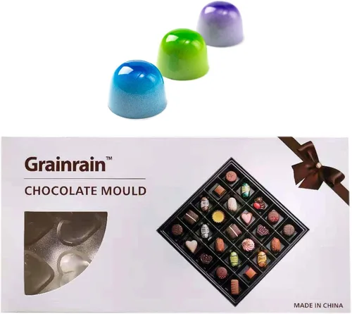 Miniatura 27 de Molde de Policarbonato para Chocolate Molde de Caramelo DIY Plástico Duro Transparente Utensilios de Repostería Herramientas de Pastelería 4