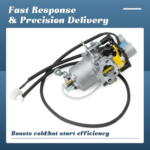 Miniatura 4 de Huayi Carburador OEM compatible con Predator 5000 Watts Generador inversor de combustible dual 71367 70143 Reemplazo de carbohidratos con juntas