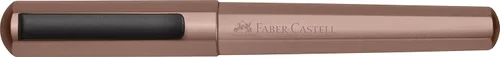 Miniatura 5 de Faber-Castell HEXO - Pluma estilográfica, bronce, extrafina: moderna pluma estilográfica con punta extra fina de acero inoxidable negro, agarre