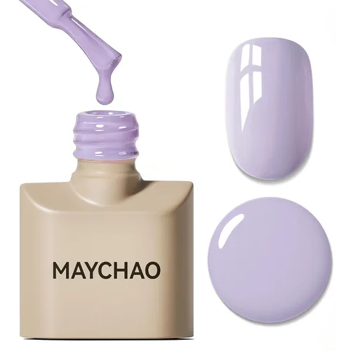 Miniatura 17 de MAYCHAO Esmalte de uñas de gel rosa intenso de 0.5 onzas líquidas, 1 unidad de esmalte de gel rosa brillante, esmalte de uñas que se absorbe con luz