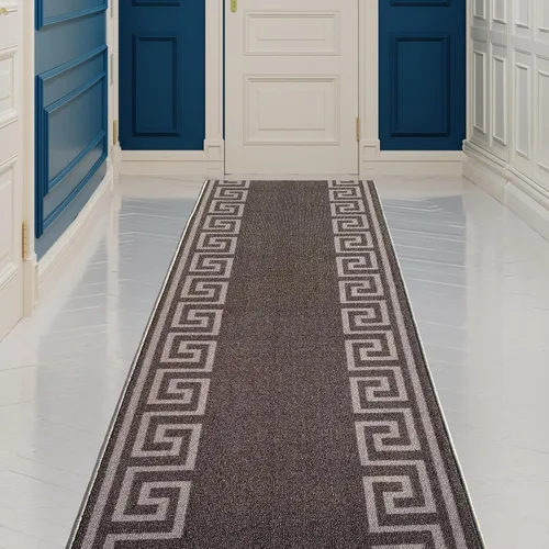 Miniatura 11 de CreativeDeco Alfombra de pasillo hecha a medida de pelo bajo con respaldo de goma para cocina, vestíbulo, pasillo, entrada, elige tu longitud