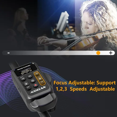 Miniatura 4 de Videocámara inalámbrica Lanc Control remoto con cable Jack de 0.098 in, IRIS, enfoque, grabación de video y Zoom Commander con Lanc o terminal