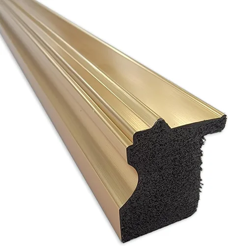 Miniatura 2 de Amanti Art Espejo de baño, espejo de pared dorado Florence para usar como espejo de tocador de baño sobre fregadero (21.75 x 17.75 pulgadas), espejo