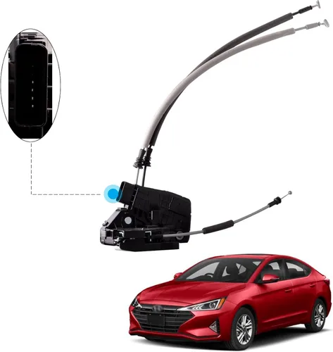 Actuador de cerradura de puerta delantera izquierda compatible con Hyundai Elantra Sedan 2017-2020 Reemplazar la cerradura de la puerta del lado del
