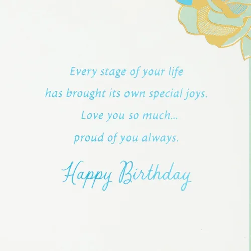 Miniatura 3 de Tarjeta de cumpleaños Hallmark para hija (Flores)