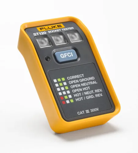 Miniatura 2 de Fluke Probador de zócalo ST120 GFCI sin pitido