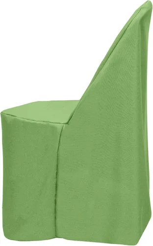 Miniatura 11 de Ultimate Textile Funda de silla plegable de poliéster - Se adapta a sillas plegables de metal o plástico, color azul aguamarina