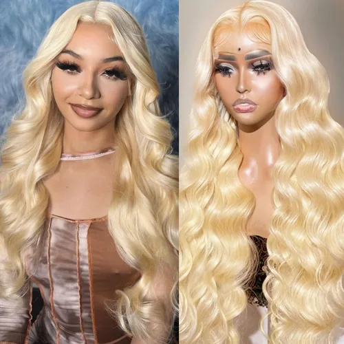 Miniatura 35 de Pelucas Body Wave de Encaje Frontal de Cabello Humano 13x6 HD Pelucas de Encaje Frontal de Cabello Humano Densidad 200 Pelucas Vírgenes Brasileñas