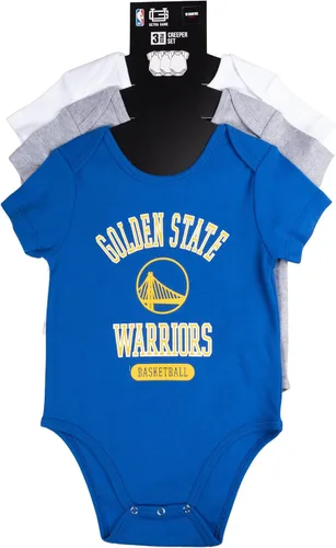 Miniatura 2 de Ultra Game Conjunto de cuerpo para bebé de la NBA oficial para jóvenes, súper suave, de algodón, paquete de 3 Creeper
