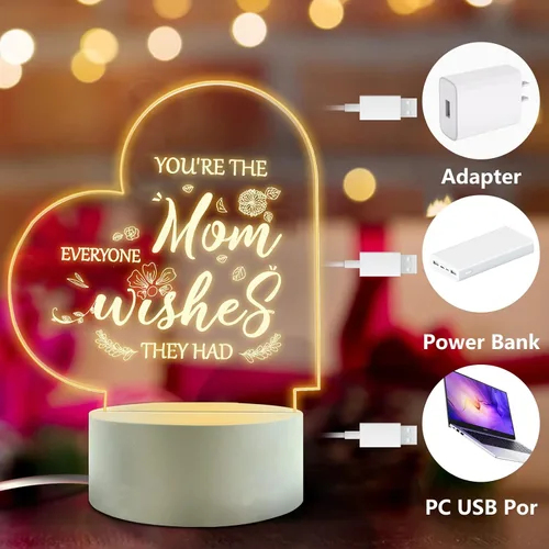 Miniatura 5 de Luz Nocturna de Voleibol para Niños, Lámpara Nocturna 3D con Ilusión, Lámpara de Mesa LED USB con Atenuación Táctil Inteligente, Luces de 7