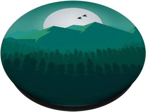 Miniatura 2 de Teal Mountain Pop Mount Socket Sun Art - Soporte para teléfonos y tabletas, Negro