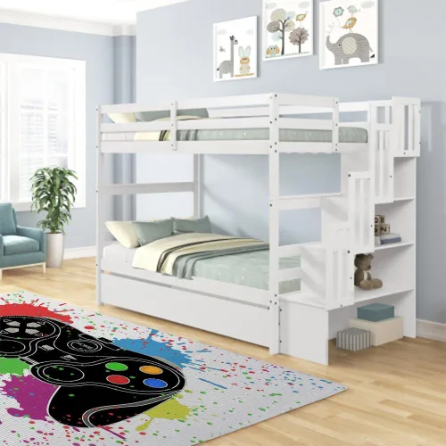 Miniatura 3 de Alfombras de juego para niños, adolescentes, niños, dormitorio, decoración de habitación de jugadores, alfombra de área con control de consola