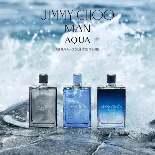 Miniatura 6 de JIMMY CHOO - Perfume Aqua para Hombre - Fragancia Masculina - Fougere Marina Amadeirada - Con notas de Pomelo, Salvia Esclarea y Musgo Salado