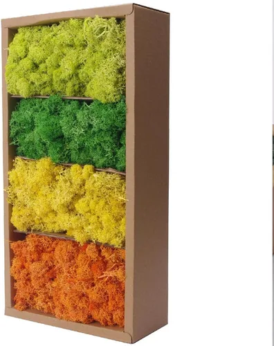 Miniatura 15 de Musgo preservado, musgo de 3.5 onzas para manualidades, decoración de musgo sintético, musgo verde natural para decoración de pared de floristería