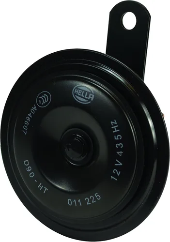 Miniatura 9 de HELLA 011225871 - Kit de bocinas de disco negras BX de 92 mm, 12 V (ajuste universal)