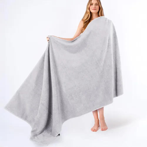 Miniatura 131 de American Soft Linen - Juego de 4 toallas, 100% de algodón turco, 27 x 54 pulgadas, tamaño extragrande, toallas para la ducha, color amarillo