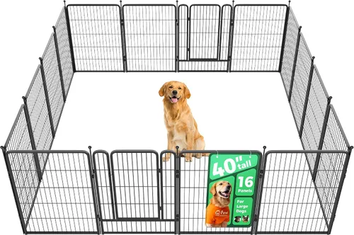 Miniatura 13 de FXW Rollick - Corralito para perros para patio, campamento con casa rodante, patentado, 24 pulgadas, 2 paneles