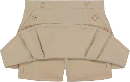 Miniatura 3 de Nautica Uniforme escolar para niñas con pantalones cortos, estilo popelín con bolsillos de botón