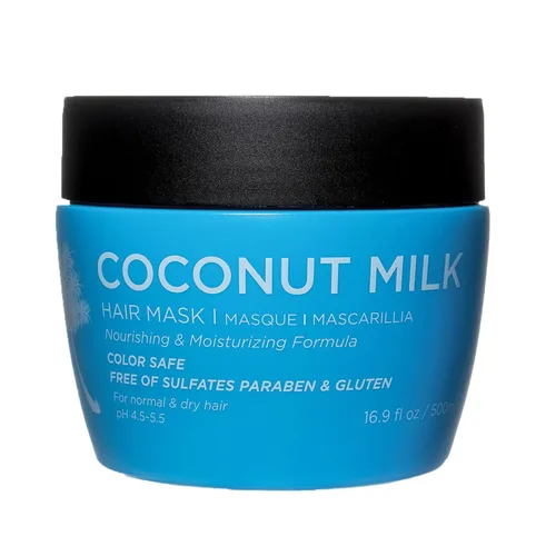 Miniatura 11 de Luseta Mascarilla de pelo con perlas brillantes, tratamiento capilar suavizante e hidratante, acondicionador profundo para cabello dañado y rizado