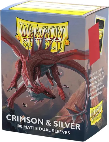 Miniatura 6 de Dragon Shield Fundas para cartas mate de tamaño estándar dual 100 unidades - Fundas TCG premium suaves y resistentes - Compatibles con Pokémon