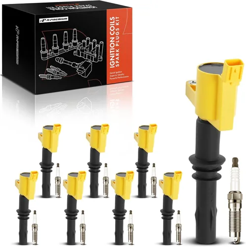 Miniatura 11 de A-Premium Bobinas de encendido y bujías compatibles con Ford F-150, F-250/F350 Super Duty, Explorer, Mustang, Expedition & Lincoln Navigator