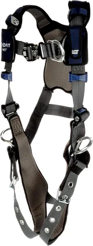 Miniatura 2 de 3M DBI-SALA ExoFit NEX Plus Comfort Chaleco de posicionamiento/escalada arnés 1140147, grande, gris, 1 EA