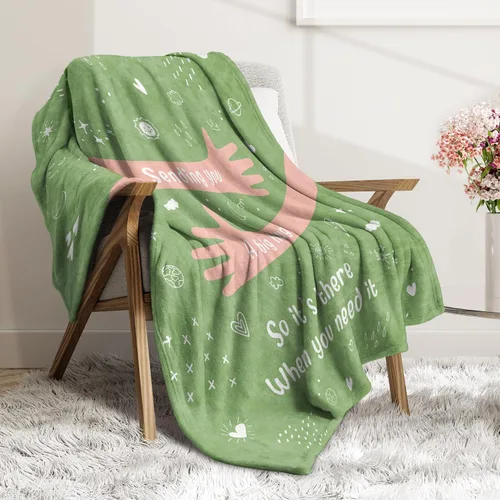 Miniatura 4 de Afterprints Regalos para recuperarse para mujeres y hombres, manta de abrazo/sanación, regalos para pensar en ti/cuidado del cáncer/simpatía/después