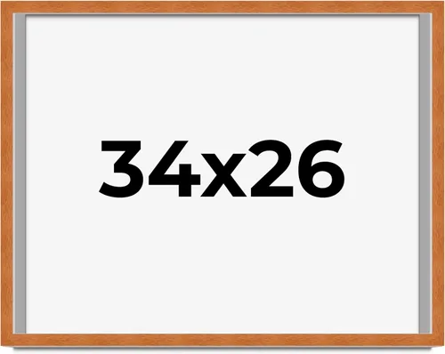 Miniatura 49 de Marco de 3 x 3 pulgadas, marco de madera maciza de nuez miel tradicional marrón Ancho de moldeo de 0.875 pulgadas Profundidad de conejo de 0.875