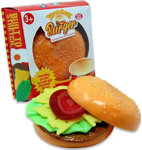 Miniatura 9 de Stretcheez Pizza – Comida de juego para niños – Alimentos y coberturas elásticos – Mezcla y combina – Colecciónalos todos – Funciona con cocinas