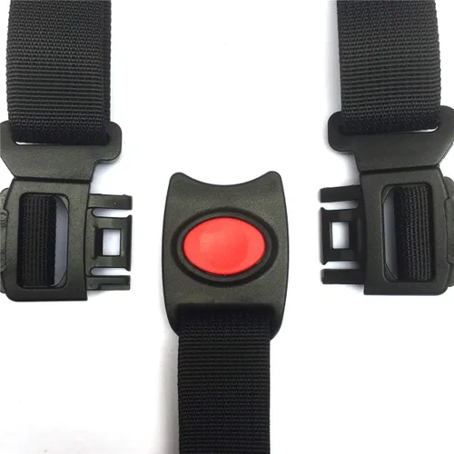 Miniatura 5 de ZARPMA Cinturón de arnés de 5 puntos para bebé, correa ajustable de 1.0 in de ancho para cochecito, silla de paseo para silla alta para niños