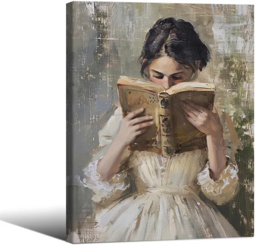 Miniatura 35 de Pósteres vintage de la biblioteca Moody de estilo gótico oscuro, academia estética, arte de pared, libro victoriano antiguo, impresiones en lienzo