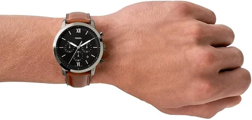 Miniatura 2 de Fossil FS5512 - Reloj cronógrafo de cuarzo para hombre con correa de piel