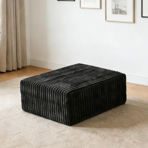Miniatura 23 de Sofás modulares de pana otomana de 28.74 pulgadas para sala de estar, taburetes de sofá sin hueso, no requiere montaje, sofá profundo en una caja