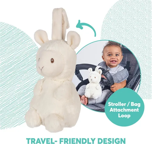 Miniatura 5 de GUND Baby Lil' Luvs Tuck-Away Lovey, Liam Llama, juguete de peluche ultrasuave con manta de bebé integrada para bebés y recién nacidos
