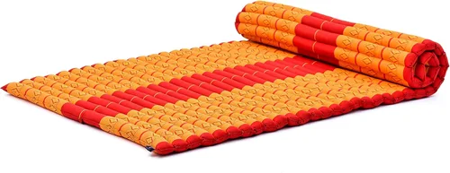 Miniatura 83 de Leewadee - Colchón plegable - Futón japonés enrollable -Alfombra de tatami triple pliegue - Cama de piso para invitados - Colchón de camping