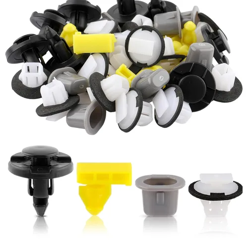 GoaMotors 38 clips de sujeción para guardabarros de rueda para Nissan Armade Juke Murano Rogue, para Infiniti QX56 QX80 Nylon Pinzas de retención