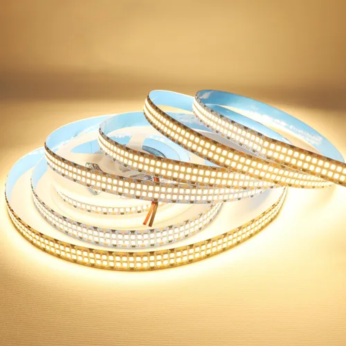 Miniatura 9 de LEDENET Tiras de luces LED 2835 SMD de color blanco frío 6500K 16.4 pies 2400 LEDs, tira de cinta LED flexible de doble fila, lámpara de cinta LED