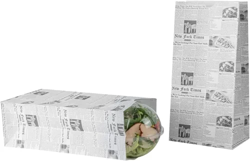 Miniatura 35 de Restaurantware Bag Tek - Bolsas de papel de 2 libras, 100 bolsas de almuerzo desechables, pequeñas para almuerzos, sándwiches y aperitivos, bolsas