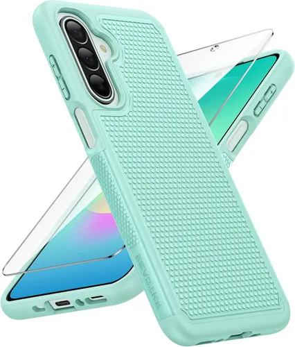 Miniatura 675 de FNTCASE Funda para iPhone 17 Pro: Fundas delgadas translúcidas de color azul claro compatibles con MagSafe, protección completa de la cámara