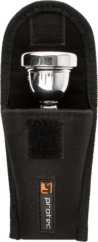 Miniatura 2 de Protec Boquilla de trombón/eufonio bolsa acolchada de nailon con cierre seguro de gancho y bucle, modelo A204