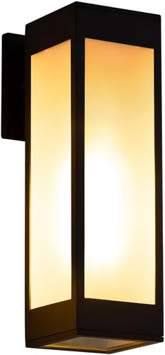 Miniatura 10 de Cerdeco Lámpara de pared para exteriores de 10.75 pulgadas, moderno aplique de pared para exteriores, aplique de aluminio negro para porche