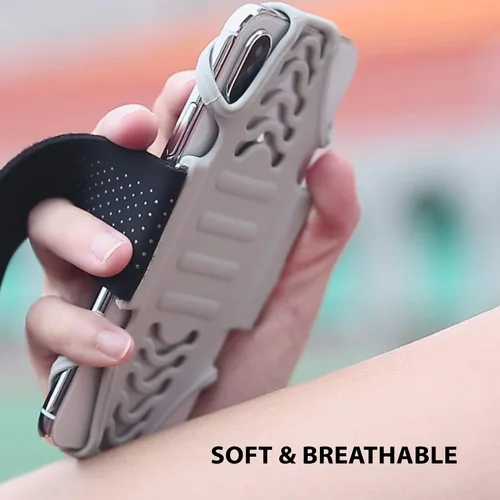 Miniatura 3 de BONE Run Tie, soporte para teléfono para correr, de silicona, agradable al tacto y lavable, soporte de teléfono de entrenamiento universal