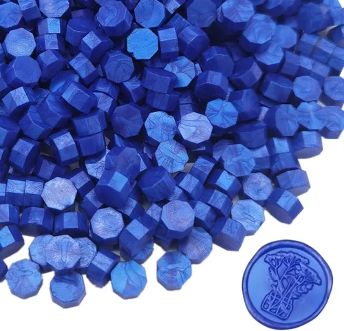 600 cuentas de cera de sellado para sello de cera, perfectas para sellado de regalos, sellado de cartas, proyectos de manualidades, sellado de